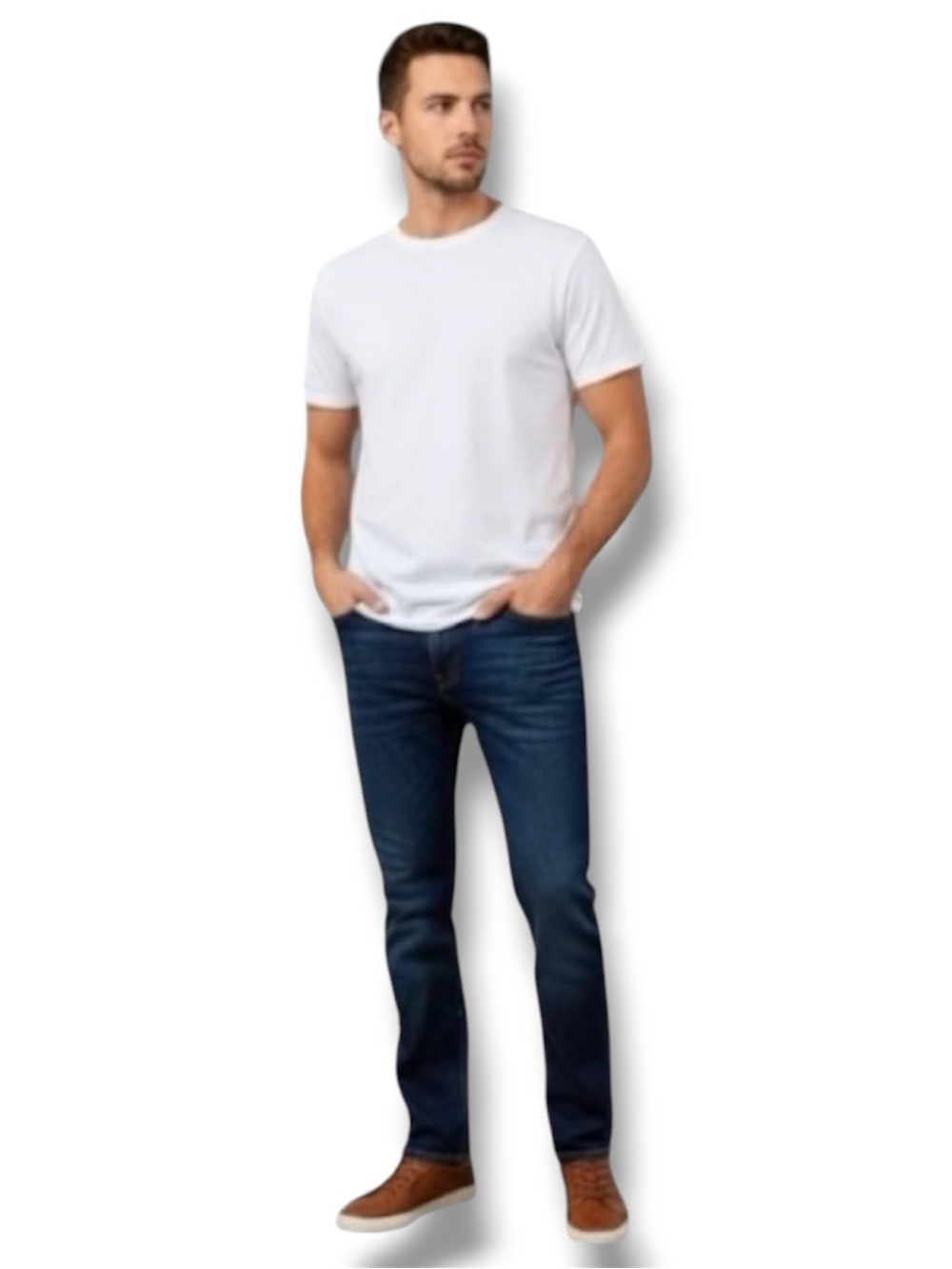 Rustler Jeans Blue Dark Wash 100 Cotton Denim Men’s 31x32